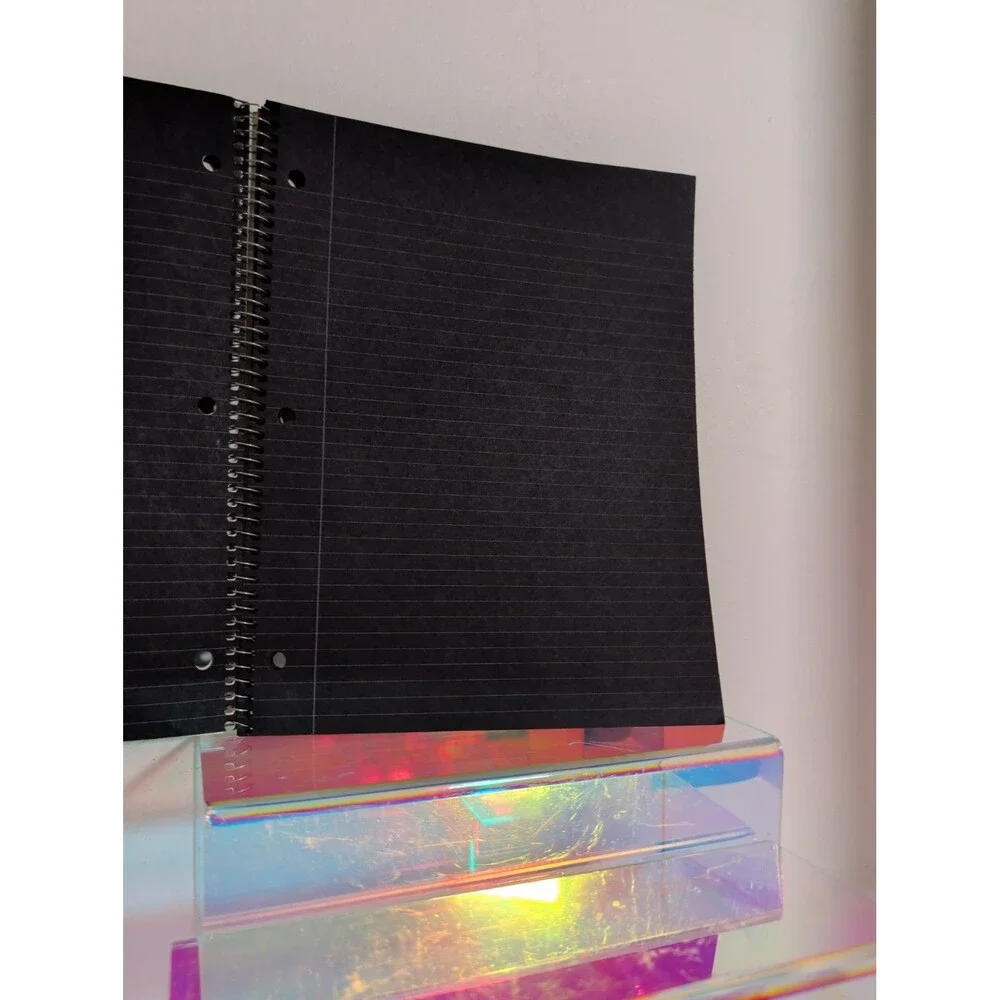 Riverside Black Lined Paper Notebook Wide Ruled 8.5 x 11 Vintage 1999 New/Unused